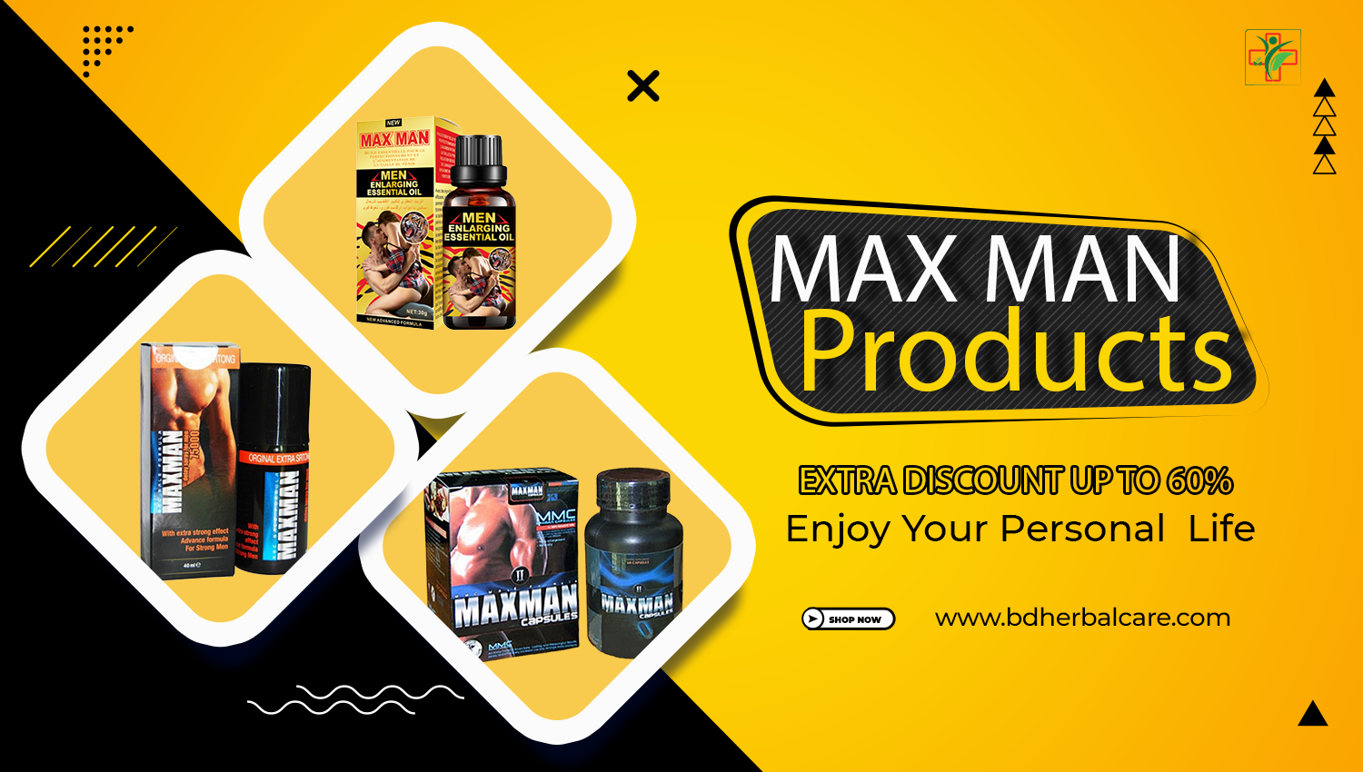 Maxman Product Banner